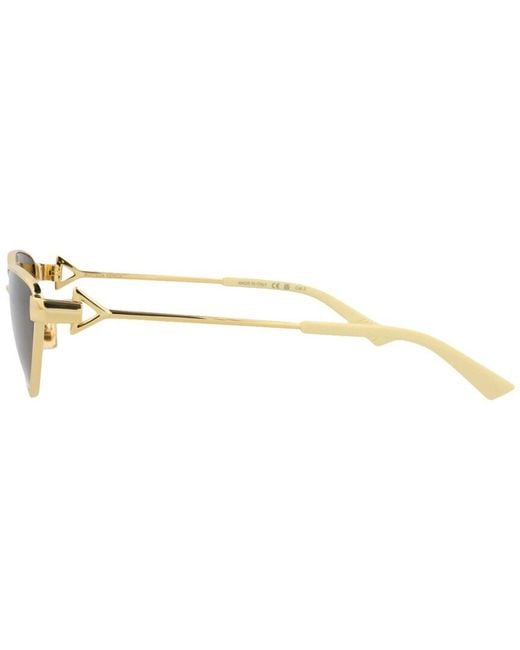 Bottega Veneta Metallic 59Mm Sunglasses
