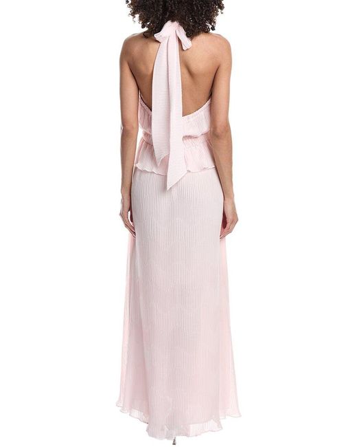 Ramy Brook Pink Genevieve Maxi Dress