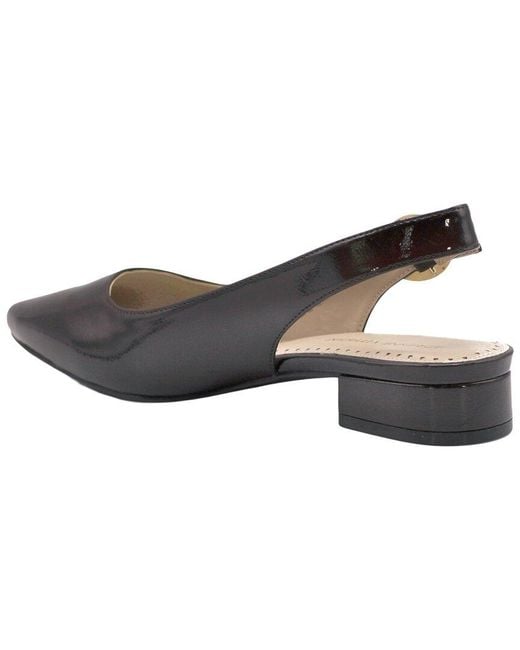 Adrienne Vittadini Metallic Papina Leather Pump