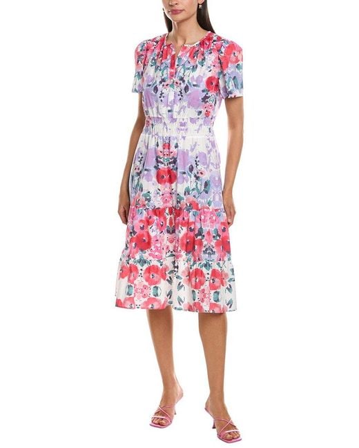 Nanette Lepore Red Maxi Dress