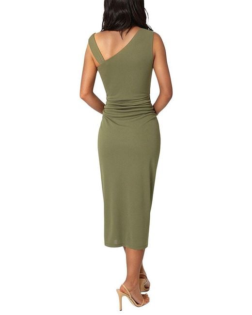 Bebe Green Midi Dress