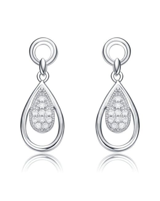 Rachel Glauber Metallic Earrings