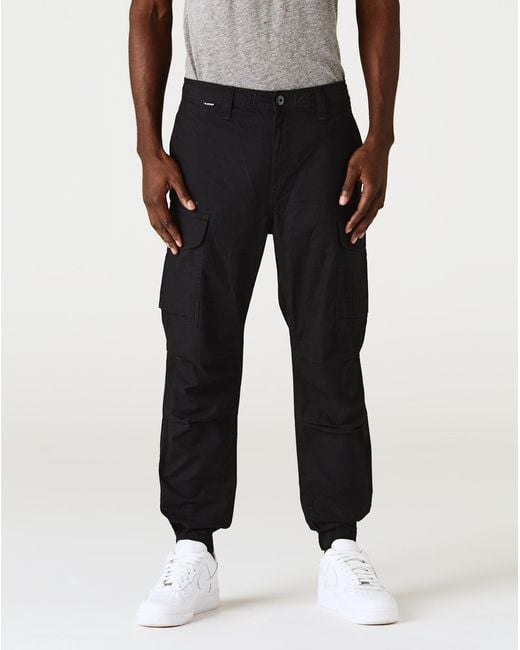 G-Star RAW Combat Cargo Trainer Pants in Black for Men | Lyst