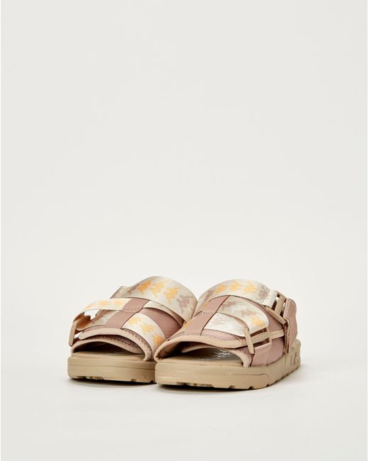 kappa white & gold 222 banda aster 2 sandals