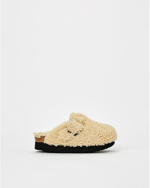 river island silver mules