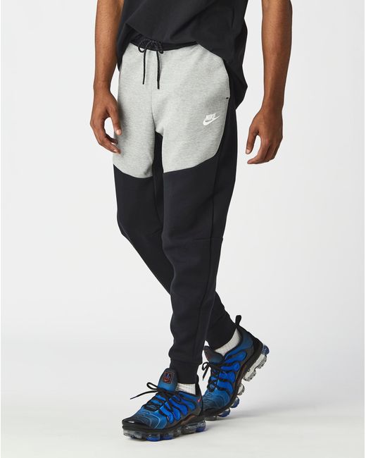 Nike Tech Fleece Pants in Black for Men | Lyst UK