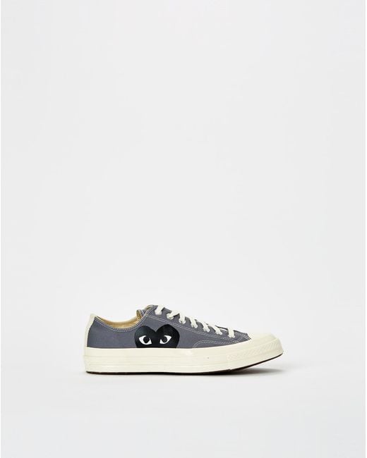 Converse Comme Des Garcons Play X Chuck Taylor Ox in Grey (Gray) | Lyst
