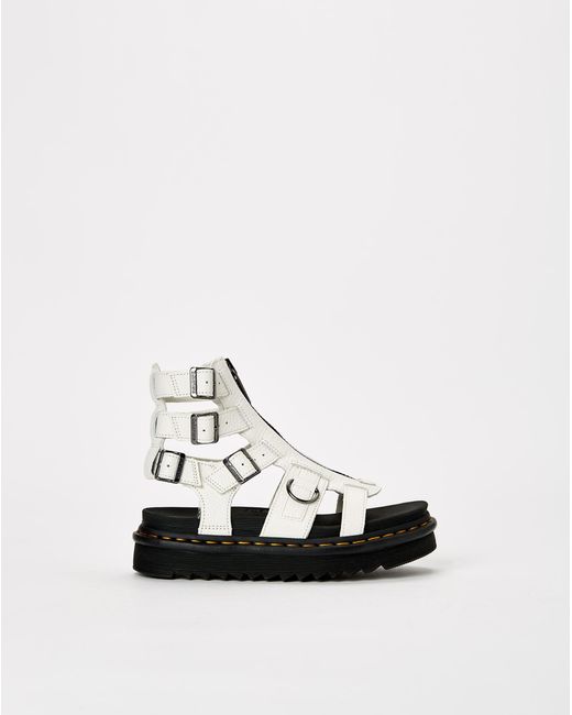 Dr. Martens Leather Olson in White | Lyst