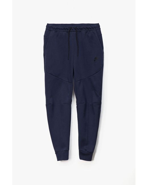 Nike Tech Fleece Pants in Midnight Navy | Black (Blue) for Men | Lyst