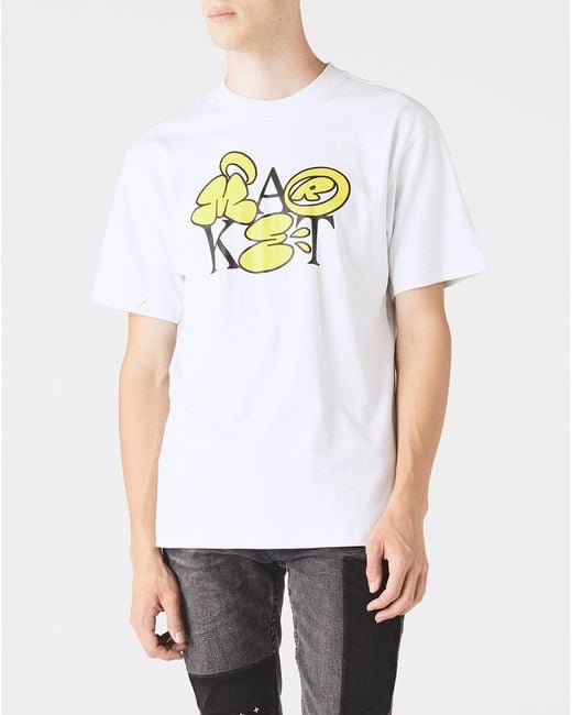 Market Cotton Bubble Letter T-shirt in White for Men | Lyst