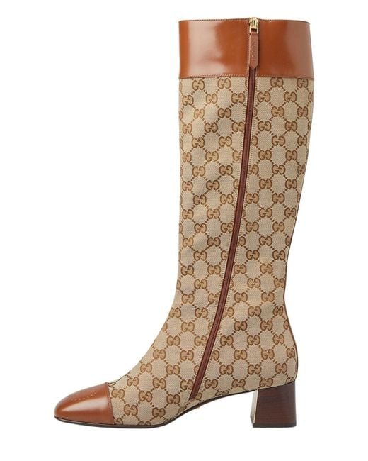 Gucci Brown Ellis Supreme Boots