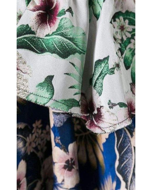 Philosophy Di Lorenzo Serafini Multicolor Floral Print Skirt