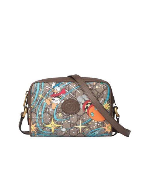 Gucci Multicolor Disney X Donald Duck Mini Shoulder Bag