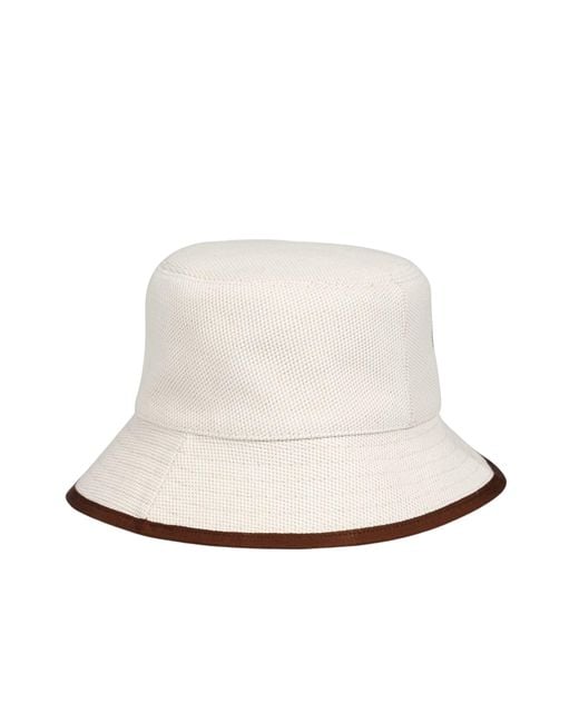 Gucci Natural Arnaud Bob Reversible Bucket Hat