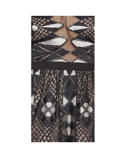BCBGMAXAZRIA Black Kailey Sleeveless A-line Dress