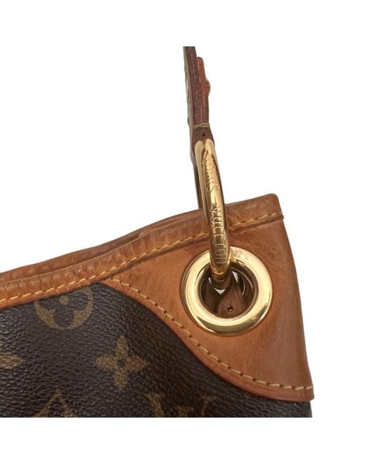 LOUIS VUITTON Monogram Galliera PM Brown Shoulder Bag