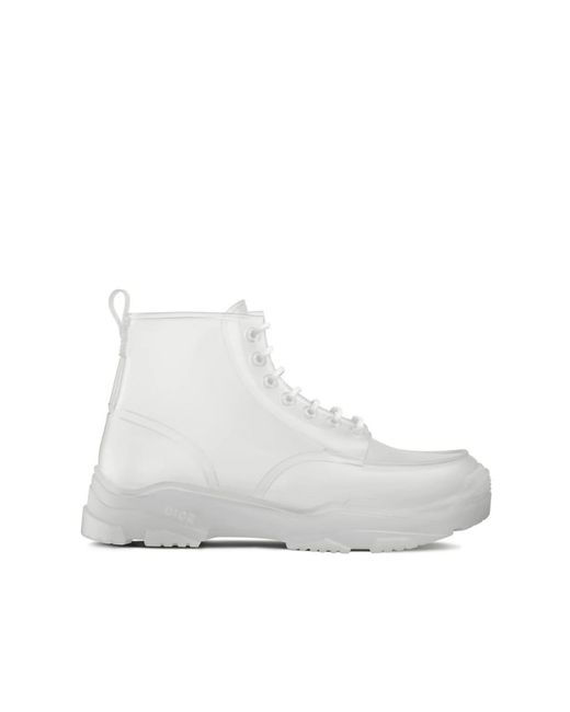 Dior White Transparent High-top Rubber Boots for men