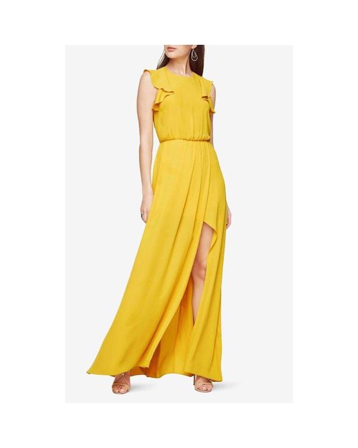 Bcbg mustard yellow clearance dress