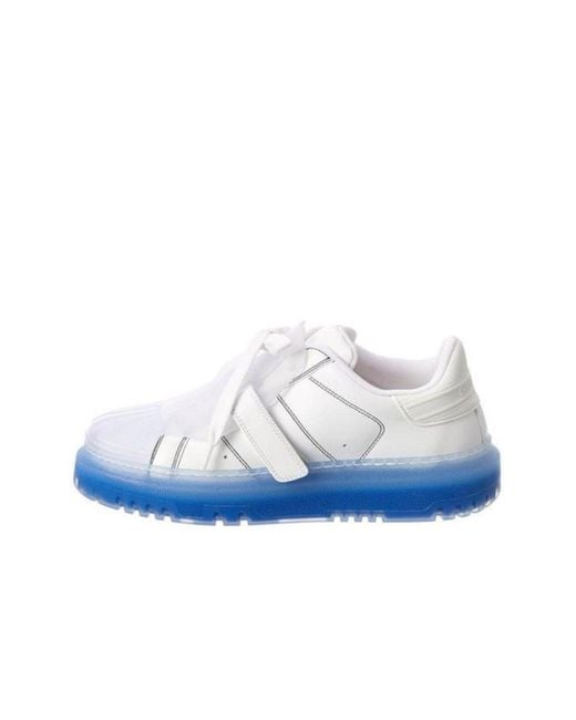 Dior Blue Id Leather Sneaker