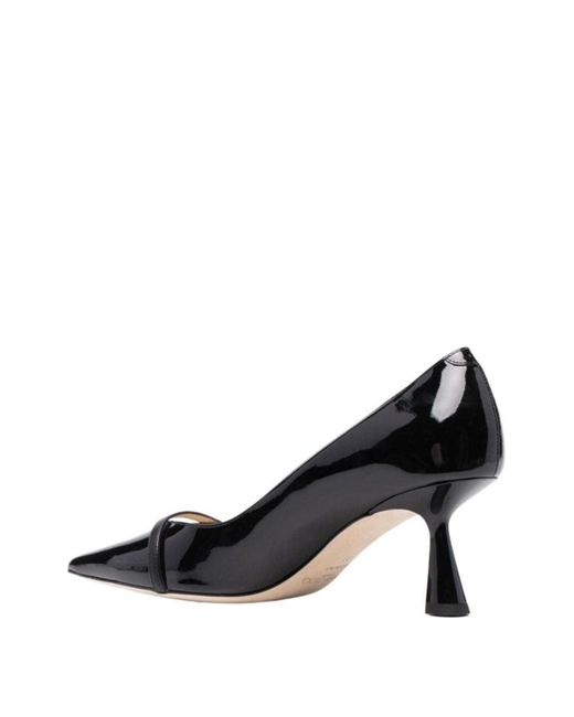 Jimmy Choo Blue Rosalia 65 Patentleather Pumps