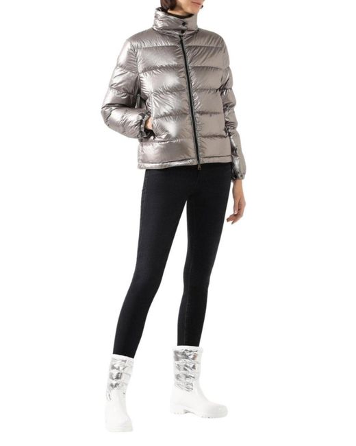 Moncler White Gisele Rain Boots It 41