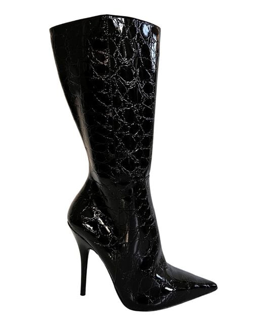 Aldo patent leather clearance booties
