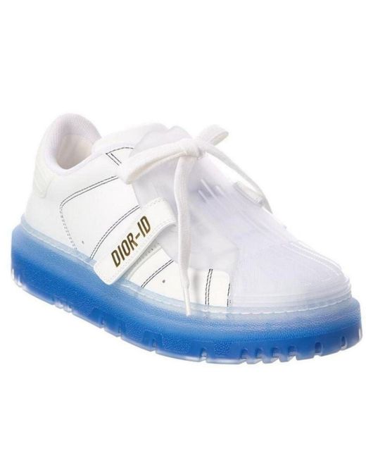 Dior Blue Id Leather Sneaker