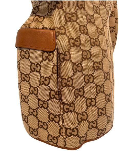 Gucci Brown The Hacker Project Maxi GG Hourglass Jacket