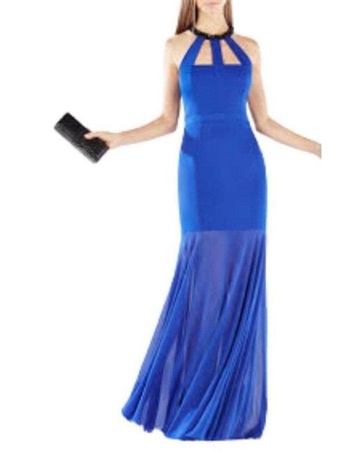 BCBGMAXAZRIA Leonora Royal Blue Gown