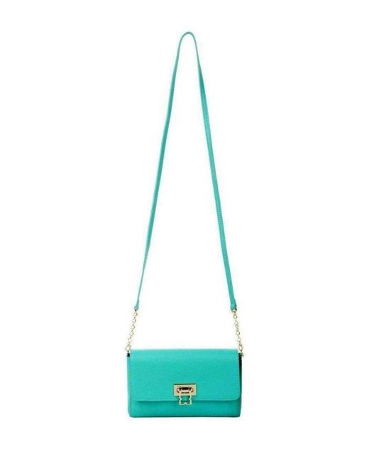 BCBGMAXAZRIA Bree Medium Green Bon Non Clutch