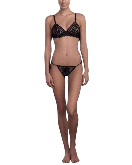 Jean Paul Gaultier La Perla By Black Rubans Bra