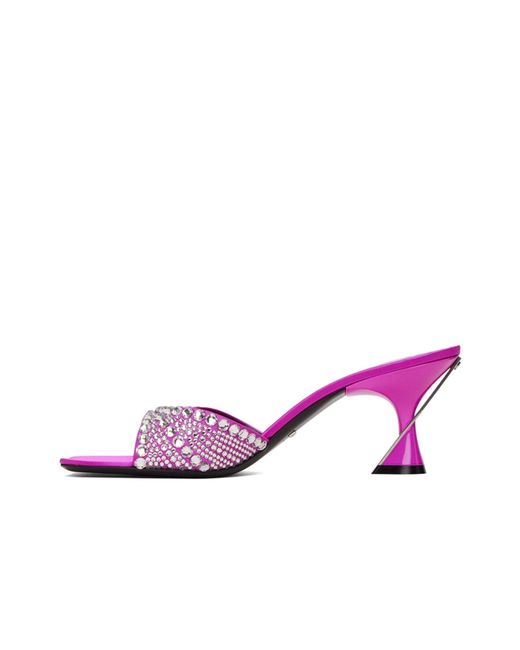 Gucci Pink Galactica Heeled Sandals