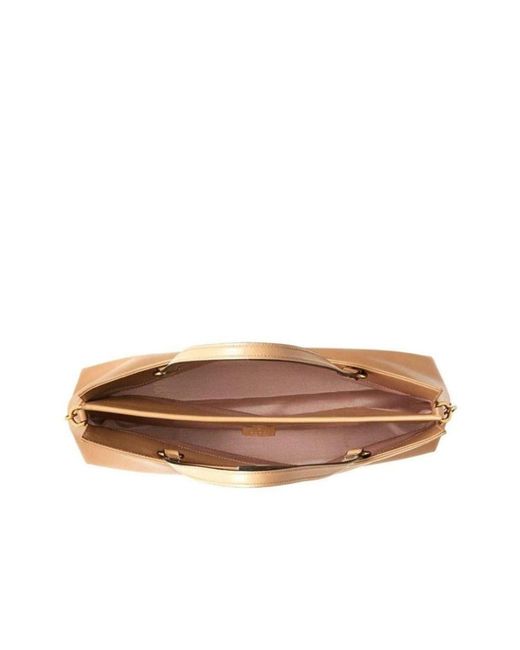 Gucci Brown Medium Leather Tote Bag
