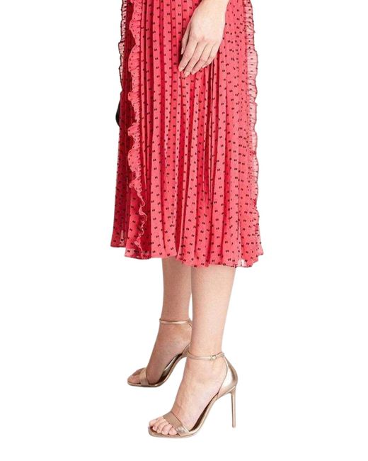 Self portrait plumetis midi hot sale dress