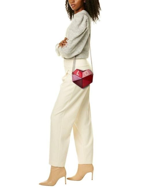 Gucci Red Valentine's Day Multicolor Small Heart Bag
