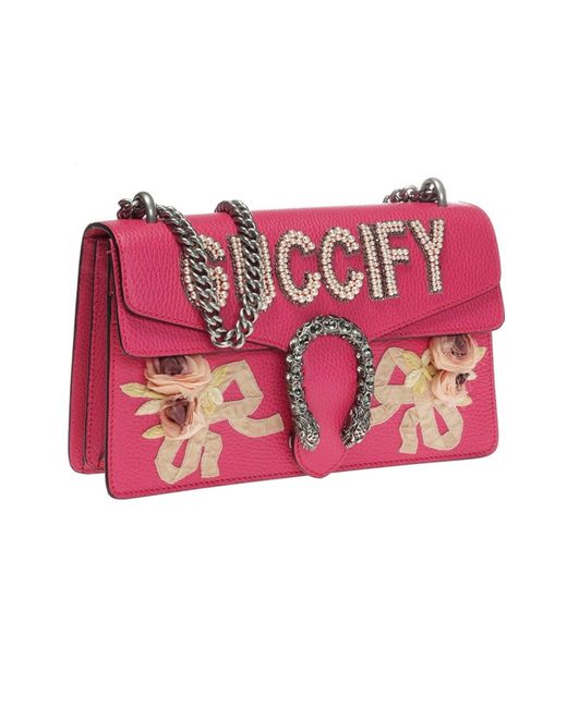 Gucci Pink Fy Dionysus Small Shoulder Bag It