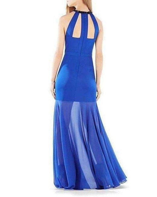 BCBGMAXAZRIA Leonora Royal Blue Gown