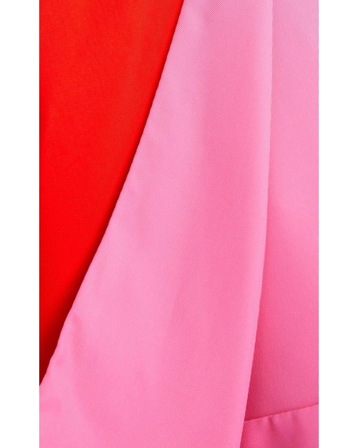 Bottega Veneta Pink Midi Puff Sleeves Midi Dress It 40 (us 4)