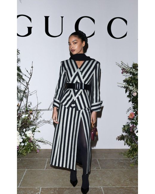 Gucci Black Wool Blend Blazer Jacket