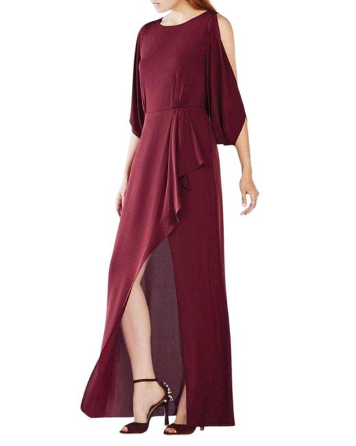 BCBGMAXAZRIA Cornelia Embroidered Sequin Gown