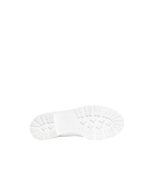 Moncler White Gisele Rain Boots It 41