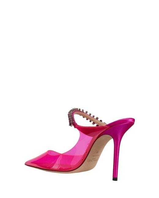 Jimmy Choo Pink Bing 100 Pump