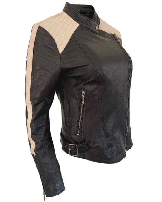BCBGMAXAZRIA Gray Moto Leather Jacket
