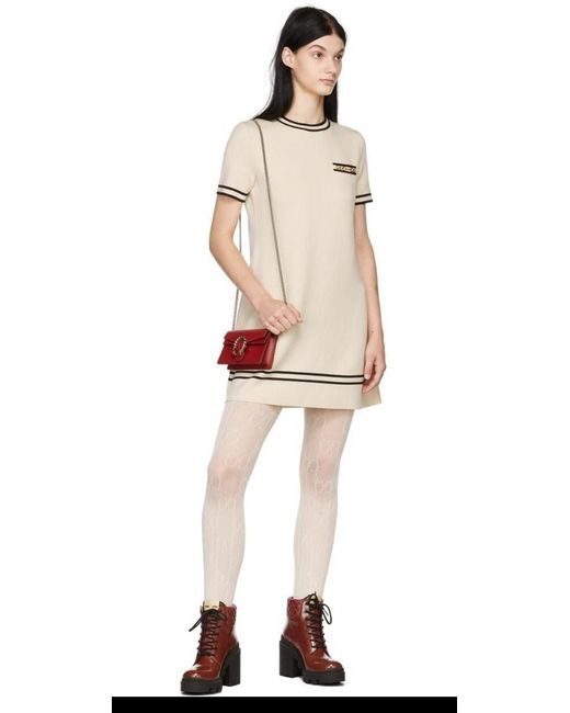 Gucci Brown Red Trip Ankle Boots