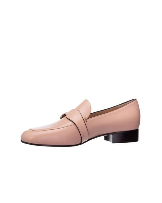 Gucci Pink Marmont 25mm Leather Loafers