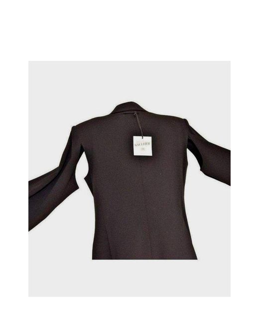 Jean Paul Gaultier Black Open Armpit Open Sleeves Blazer