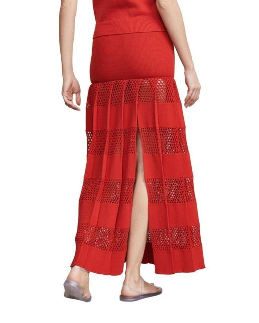 Sonia Rykiel Textured Stripe Skirt