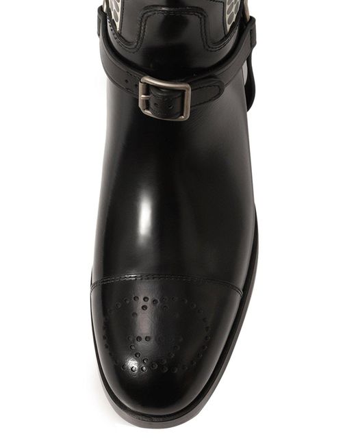 Gucci Brown Zelda Horsebit Harness Boot