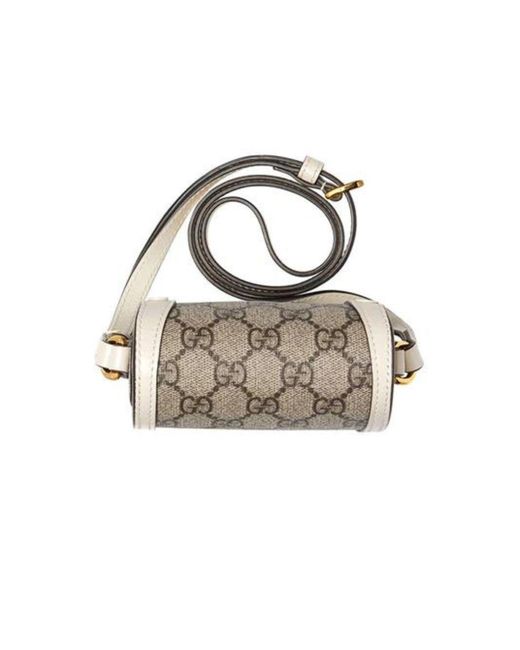 Gucci Horsebit 1955 Mini Bag in White Lyst