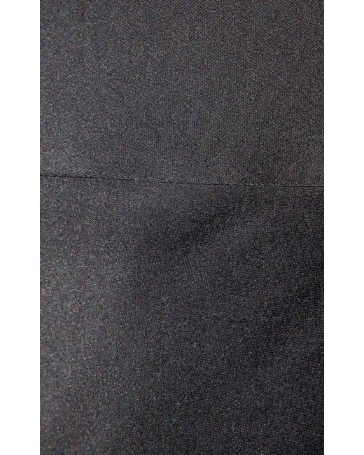 Alexander Wang Black Silk Metal Fringe Skirt Us 8